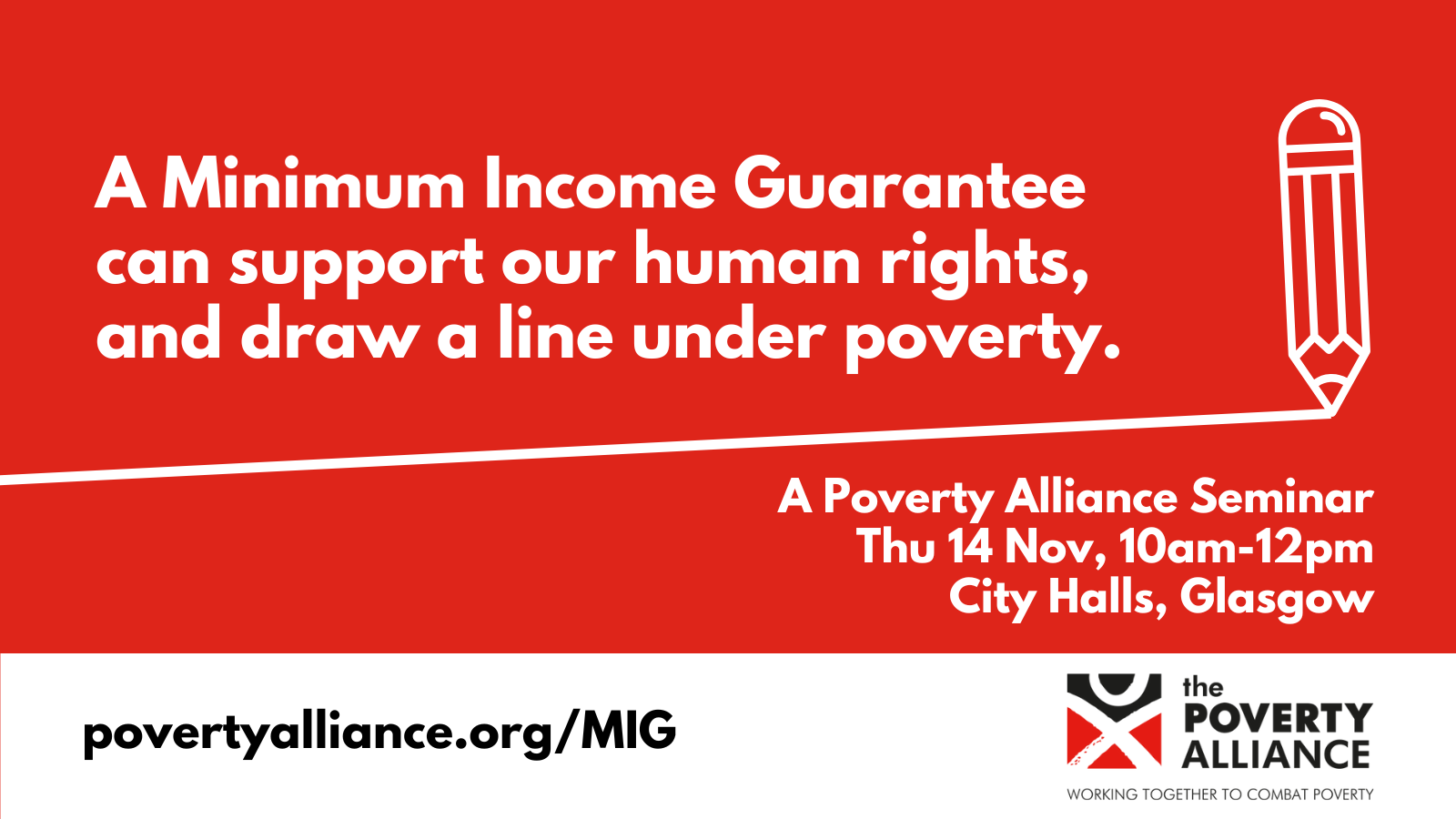 A Minimum Income Guarantee, can support our human rights, and draw a line under poverty.