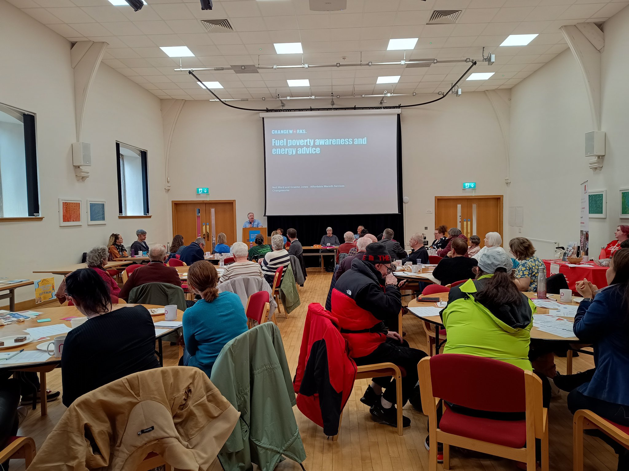 Edinburgh Tenants Federation Challenge Poverty Week Event 2024